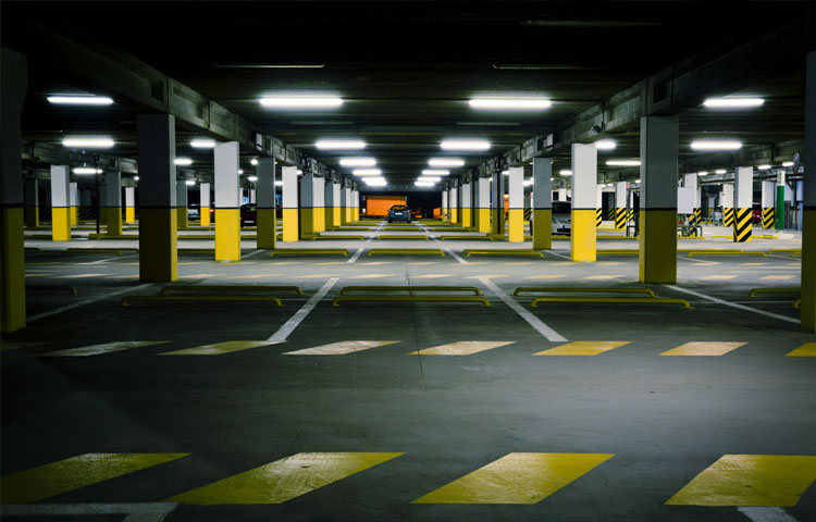 private parking villa del parco